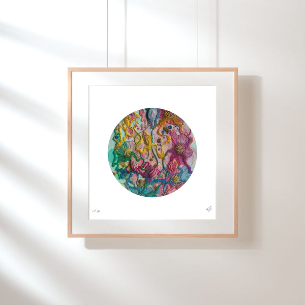 Viola Five, 2022, Mojo Worlds, Giclée Fine Art Print