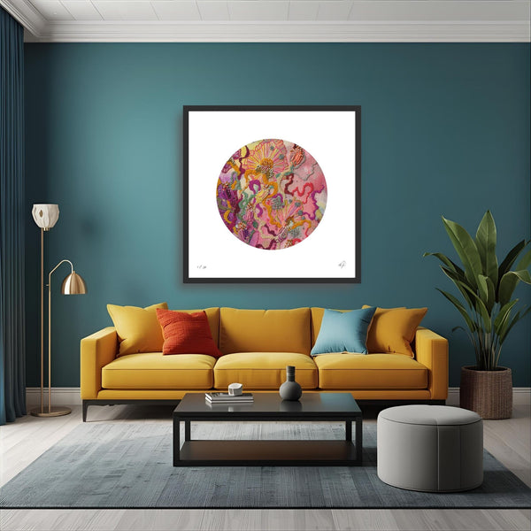 Viola Six, 2022, Mojo Worlds, Giclée Fine Art Print