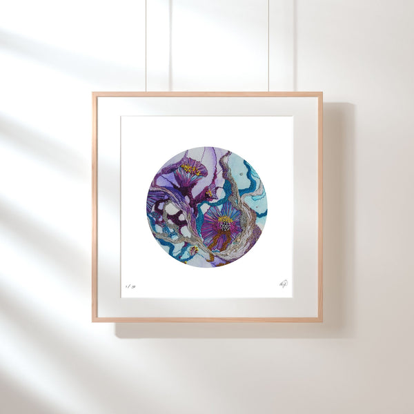Viola Seven, 2023, Mojo Worlds, Giclée Fine Art Print