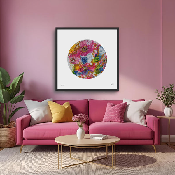 Viola Two, 2021, Mojo Worlds, Giclée Fine Art Print