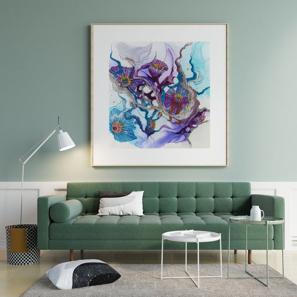 Viola Seven, 2023, Giclée Fine Art Print