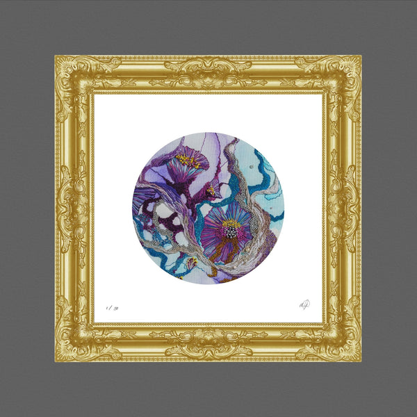 Viola Seven, 2023, Mojo Worlds, Giclée Fine Art Print