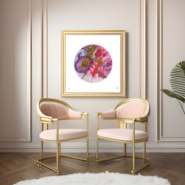 Viola Odorata, 2020, Mojo Worlds, Giclée Fine Art Print