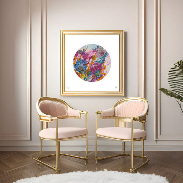 Viola Three, 2022, Mojo Worlds, Giclée Fine Art Print