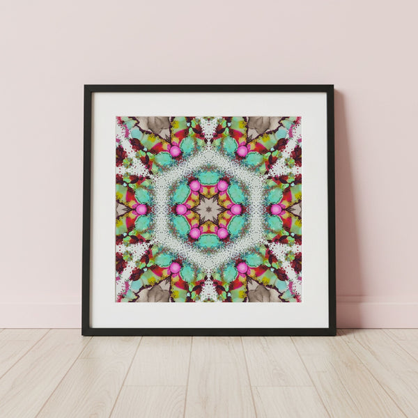 Mandala Six, Giclée Fine Art Print