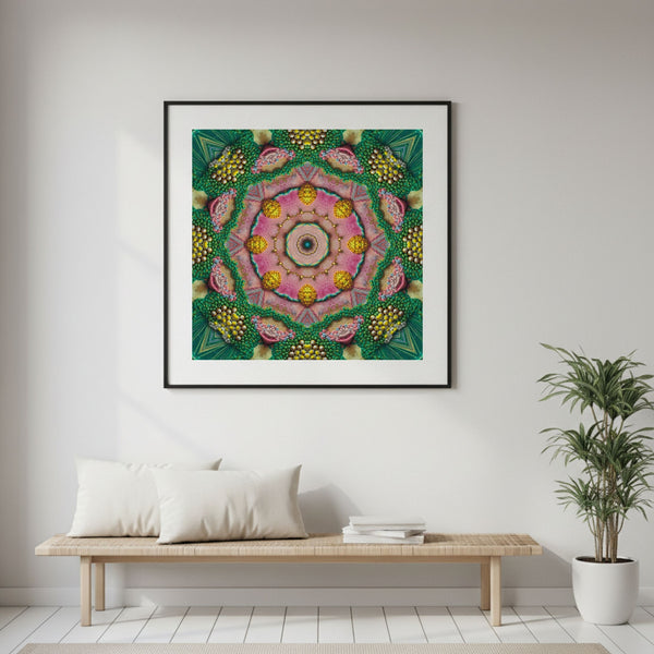 Mandala Three, Giclée Fine Art Print