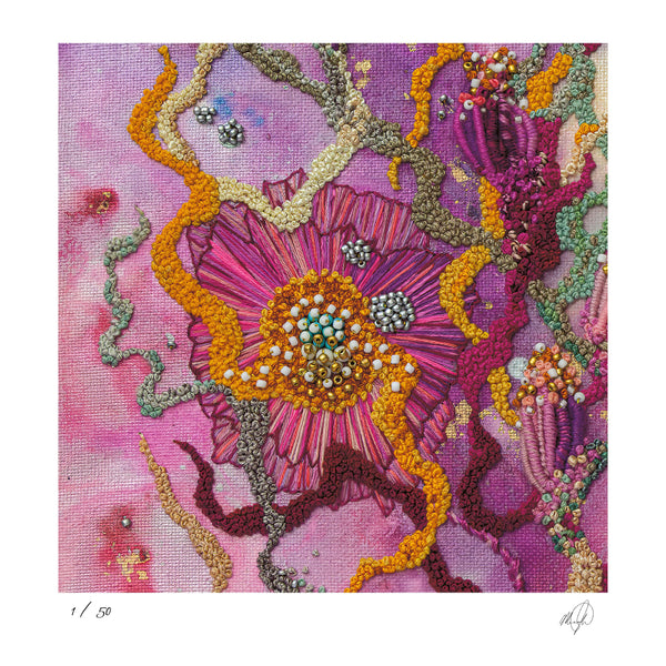 Viola Print Viola Six, 2022, Details III, Giclée Fine Art Print