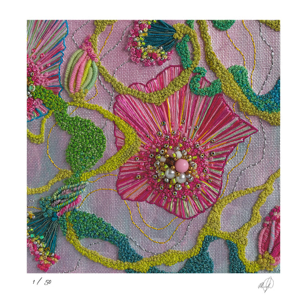Viola Four, 2022, Details I, Giclée Fine Art Print