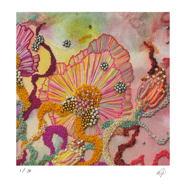 Viola Six, 2022, Details I, Giclée Fine Art Print