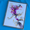 Exquisite Ascent, 2025, Original Hand Embroidery