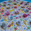 Florals of the Deep Three, 2026, Original Hand Embroidery
