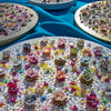 Florals of the Deep Three, 2026, Original Hand Embroidery