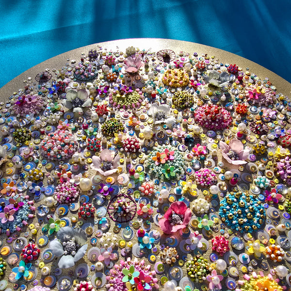 Florals of the Deep, 2026, Original Hand Embroidery