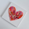 Orange Heart 1.9, 2021-Decorative Tapestries-[Manoela_Grigorova]-[Abstract_Art]-[Embroidery_Art]-Mojo and Muse