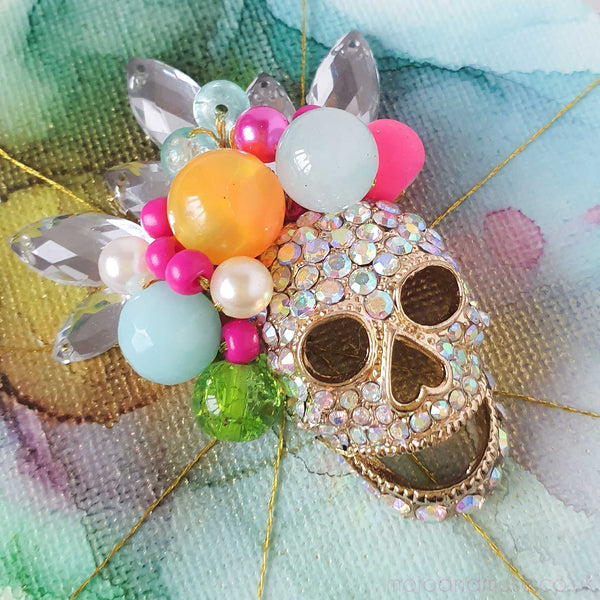 Palita, 2020-Decorative Tapestries-[Manoela_Grigorova]-[Abstract_Art]-[Embroidery_Art]-Mojo and Muse